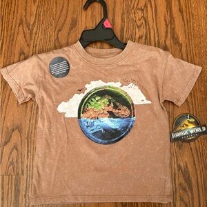 Toddler Boys Jurassic World Rebirth Tshirt Size 2T Short Sleeve Jurassic Park